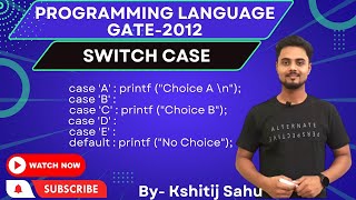 Programming Language GATE-2012 Problem Solution
