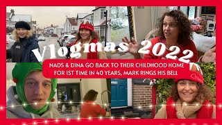 VLOGMAS 22 Nads \u0026 Dina GO Back To Their Childhood Home For 1st Time in 40 Years, Mark RINGS His BELL