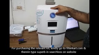 Self Service Assistance Video for Kent Superb RO+UV+UF+TDS Water Purifier from Filterkart.com