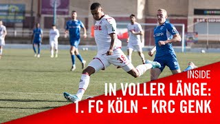 In VOLLER Länge: 1. FC Köln – KRC Genk