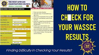 How to Check your Wassce results 2022