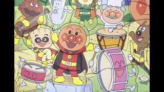 【キャラ名入り 】アンパンマン　天才脳はじめてのパズル　演奏会　Anpanman puzzle