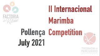 II International Marimba Competition / Candidates