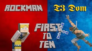 FACING THE BEST BELMONT PLAYER IN THE WORLD - RockMan vs T3 Dom (First To Ten)