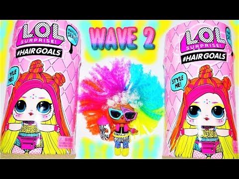 NEW LOL Surprise WAVE 2 HAIRGOALS Series 5 L.O.L. LOOK ALIKE Valley B.B ...