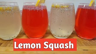 How to make Lemon squash at home |No Preservatives |Lemonade syrup |Lemon concentrate|Lemon Sharbat