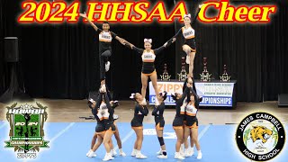 2024 HHSAA Cheer Comp - Campbell High School [4K]