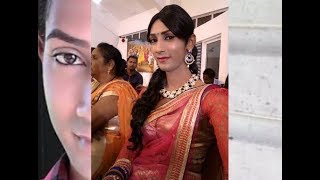 Indian Crossdressing In Saree Crossdresser Drag Queen Indian