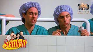 Eating Snacks During a Surgery | Seinfeld