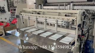 XY GU 20A Good Price Automatic Flip V Folding Facial Tissue Paper Making Machine