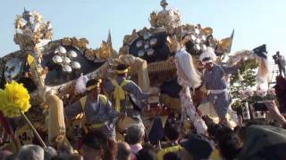 2013年大塩天満宮秋季例大祭『練り合せ』