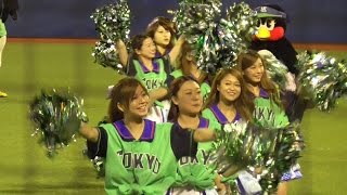 20150425  東京ヤクルト勝利時パフォーマンス(東京ヤクルト公式ダンスチーム Passion)