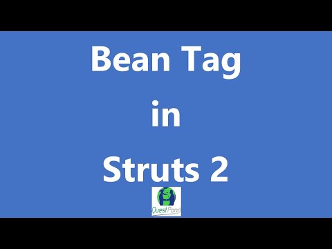 What is form bean in struts?