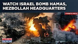 IDF Planes Carpet Bomb Hezbollah, Terror Headquarters Destroyed | Retaliation After Dobb Attack