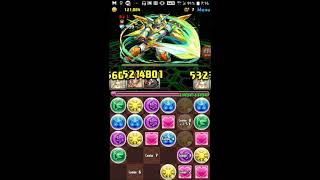 【パズドラ】マシンアテナ降臨！---機女神 壊滅級   遊刻の時龍契士・ミルPT【チャレンジモード】