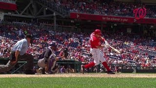 COL@WSH: Zimmerman homers to center in the ninth