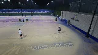 Tennis Short짱 슈퍼미나리 마스코트(mars court)