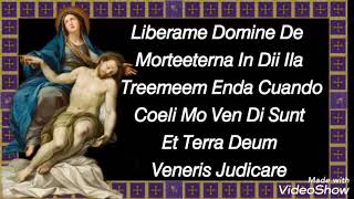 Libera me, Domine