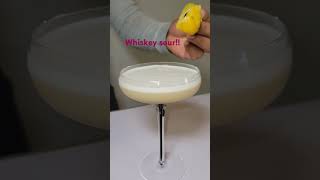 Best whisky sour ! #cocktail #whiskey #drink