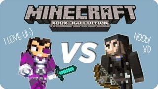 MineCraft Xbox360 - ¡Sky Hunt! Vegetta777 VS Gona89