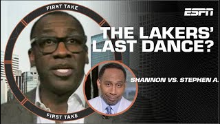 Shannon Sharpe & Stephen A. DISAGREE over this being the Lakers’ LAST DANCE! | First Take