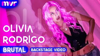 Olivia Rodrigo - brutal (Music Video Backstage)