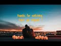 The Marías - little by little lyrics video