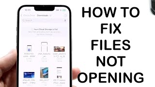 How To FIX File Not Opening On iPhone! (2024)