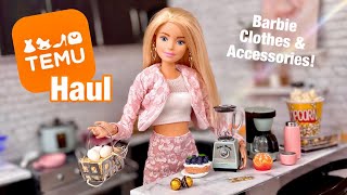 TEMU Barbie Doll Haul! Clothing & Accessories - Realistic Minis For LOW PRICES