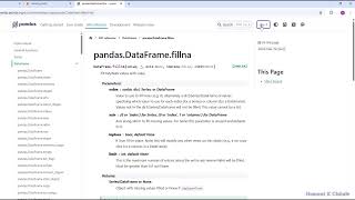 Handling NULL or Missing Values in Pandas DataFrame