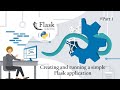 How to create a simple website using Python | Python Flask tutorial for beginners | Web development