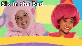 Six in the Bed + More | BEDTIME NURSERY RHYMES | Mother Goose Club Phonics Songs