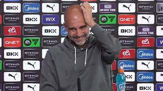 FULL PRESS CONFERENCE (Including Embargoed Section): Pep Guardiola: Tottenham v Manchester City