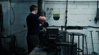 Gravity Die Casting Process: Pouring molten aluminium and the final product reveal