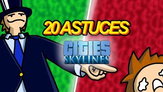 20 ASTUCES POUR LES NULS cities skylines