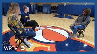 Indiana Fever players welcome Caitlin Clark to team