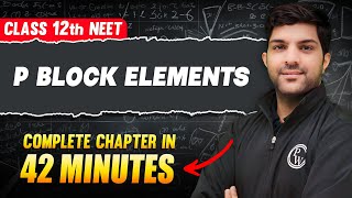 P-BLOCK ELEMENTS in 42 Minutes | FULL CHAPTER For Neet | PhysicsWallah