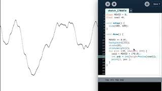Processing Coding with Perlin Noise 20170701