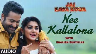 Nee Kallalona Full Video Song with Eng Sub