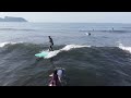 サーフィンをドローンで撮影 2021年8月26日 木 7 30~ ロングボード 湘南の波情報 surfing video in kugenuma.【nalu watcher】【4k】 銅像前