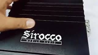 เพาเวอร์แอมป์บราซิล sirocco 5000W ขับซับ 10 นิ้ว 12 นิ้ว สบายเลยครับ ราคาพิเศษเพียง 3500 บาทส่งฟรี