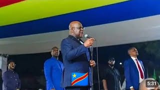 RDC 🇨🇩 :Fatshi frappe dure ce samedi à Lubumbashi pas des blagues cette fois-ci!