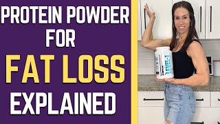 How To Use PROTEIN POWDER For WEIGHT LOSS And MUSCLE GAIN