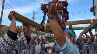 2017天御中神社　大潮祭り　宮入り「本城地区」