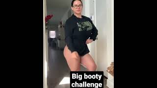 big booty challenge 🙄 #short