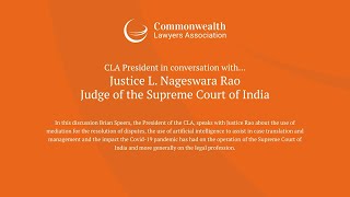 CLA President in Conversation with Justice L. Nageswara Rao