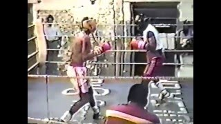 Roy Jones Junior v Lindell Holmes (sparring)