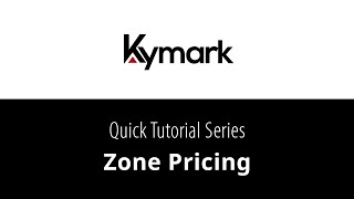 Zone Pricing (Quick Tutorial)