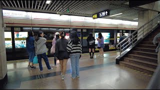 Metro Tour Shanghai 4K｜Subway Station｜Line 1｜ Line 14｜Shaanxi South Road Station｜Zhenru Station｜ Wun