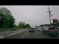 driving in us route 22 from start to springfield nj 4k